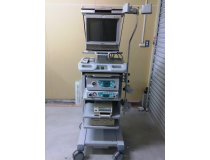 Fujinon EPX 4400 XL complete video endoscopy system on tower with digital gastro&colo